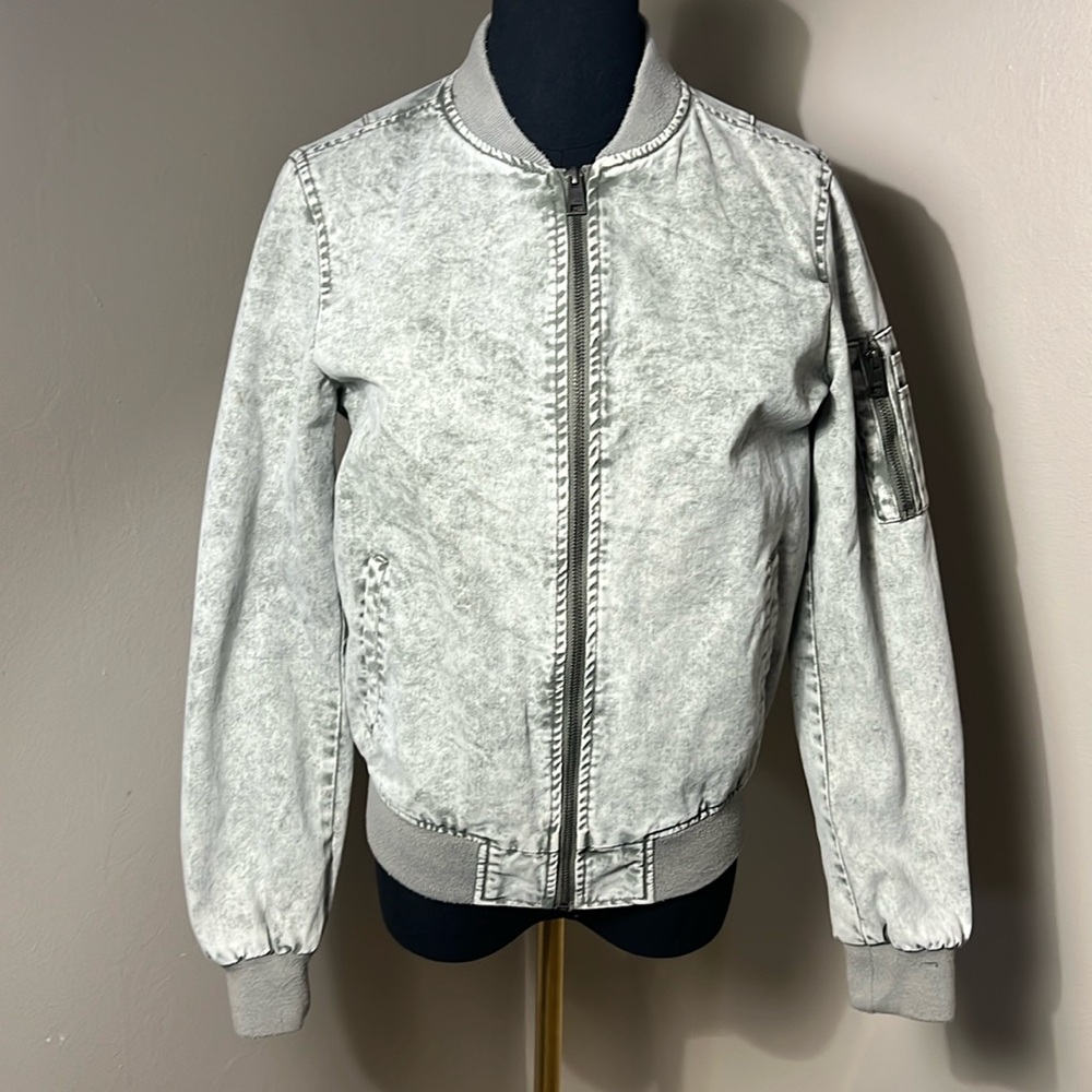 Levi Strauss bomber jean jacket